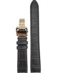 Watch Band Seiko Premier Kinetic SRX008P1 Brown Strap 5D88 - 0AD0 Rosé Clasp - Direct Drive - Watch Plaza