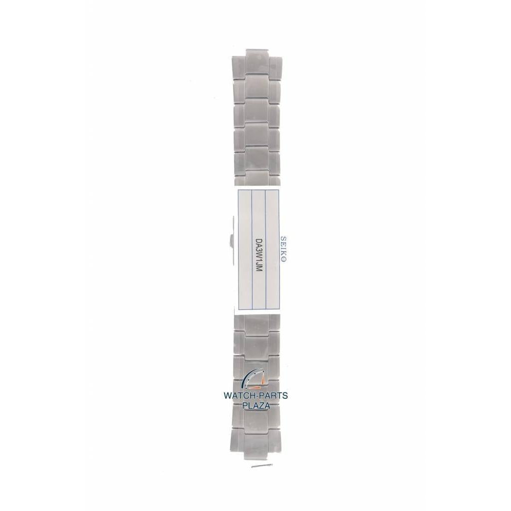 Watch Band Seiko SBFG001 Spirit Solar Radio S760 - 0AB0 stainless steel strap 22mm DA3W - Watch Plaza