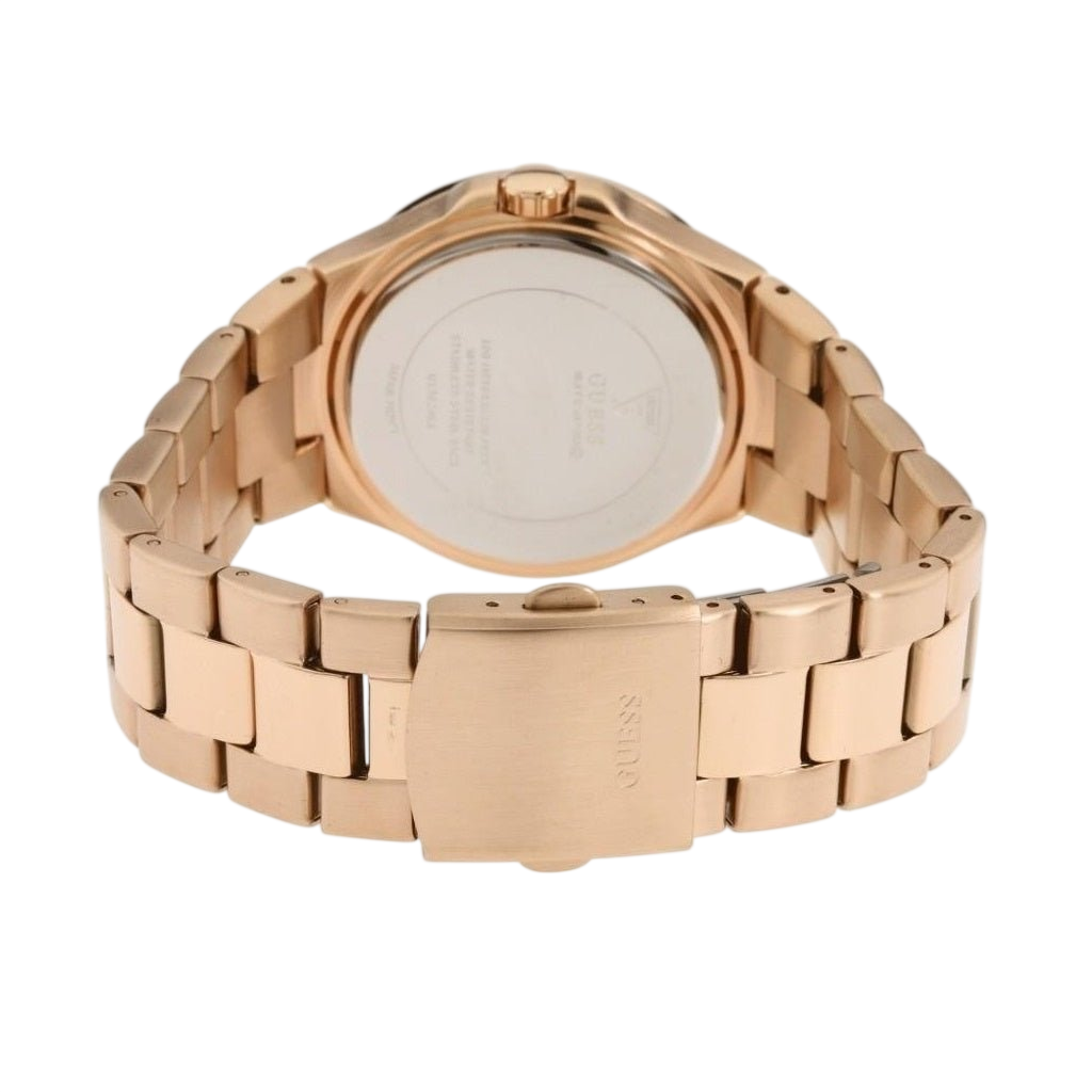 Watch Guess W0111L3 Viva analog ladies watch rose colored 36mm steel - Watch Plaza