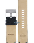 Watch Strap Diesel DZ1089 & DZ1091 & DZ1186 Cliffhanger black leather band 18mm - Watch Plaza