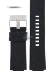 Watch Strap Diesel DZ1089 & DZ1091 & DZ1186 Cliffhanger black leather band 18mm - Watch Plaza