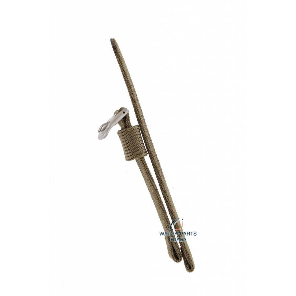 Watch Strap for Seiko 7S26 - 3060, 00D0 Canvas Military Band 18mm SNX431 Green Nylon 4HA6JB - Watch Plaza