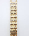 Watch Strap GC 34000G1 gold steel bracelet 18mm doublé watch band original - Watch Plaza