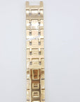 Watch Strap GC 34000G1 gold steel bracelet 18mm doublé watch band original - Watch Plaza