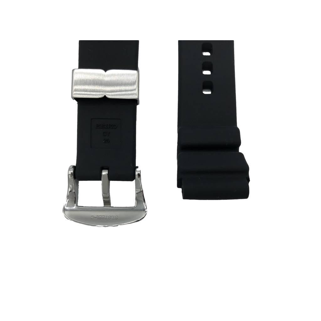 Watch Strap Seiko Prospex Solar Diver SNE439 SSC617 Black Band 20mm V157 - 0BT0 V175 0AD0 - Watch Plaza