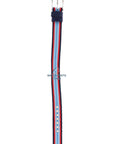 Watchband Diesel DZ2084 original blue & red canvas / leather strap 14mm DZ - 2084 - nylon - Watch Plaza