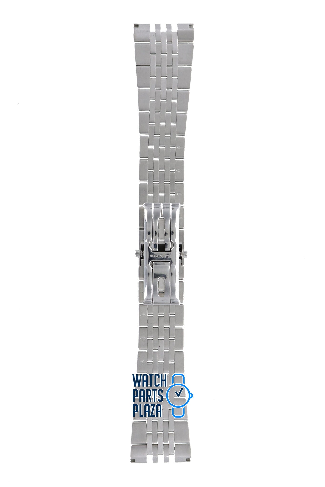 Zodiac ZO2113 & ZO2115 Watch Band ZO - 2113 Grey Stainless Steel 24 mm V - Sport - Watch Plaza