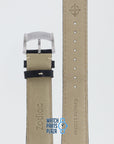 Zodiac ZO2204 Watch Band ZO - 2204 Black Leather 20 mm - Watch Plaza