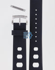 Zodiac ZO2207 & ZO2209 Watch Band ZO - 2207 Black Rubber 22 mm Sea Dragon - Watch Plaza