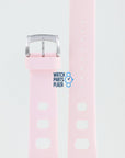 Zodiac ZO2231 Watch Band ZO - 2231 Pink Silicone 20 mm Sea Dragon - Watch Plaza