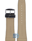 Zodiac ZO2600 Watch Band ZO - 2600 Black Leather 28 mm Renegade - Watch Plaza