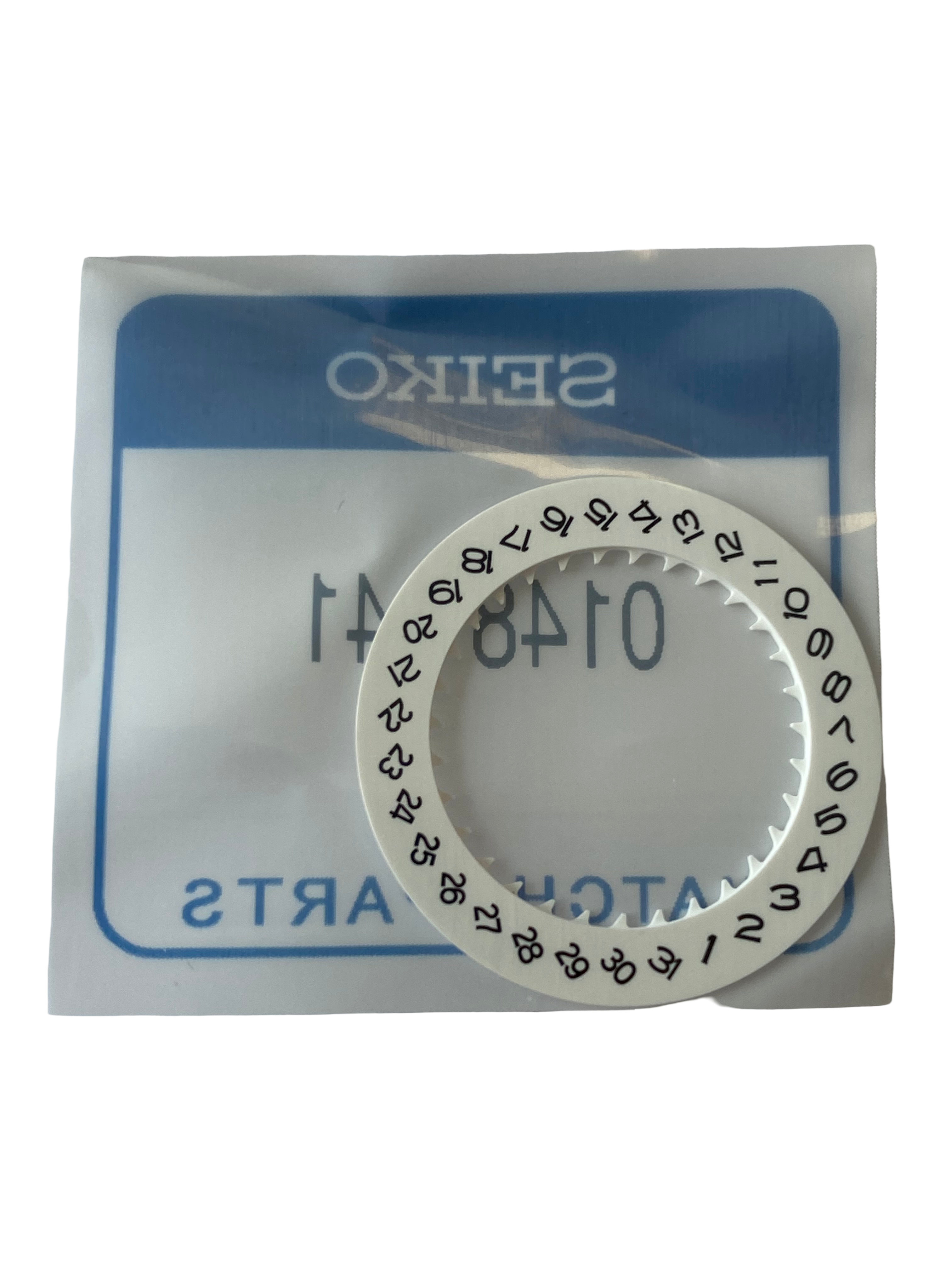 Seiko 0148141 Date Wheel White 4R35, 6R35, 6R54 & 6R55