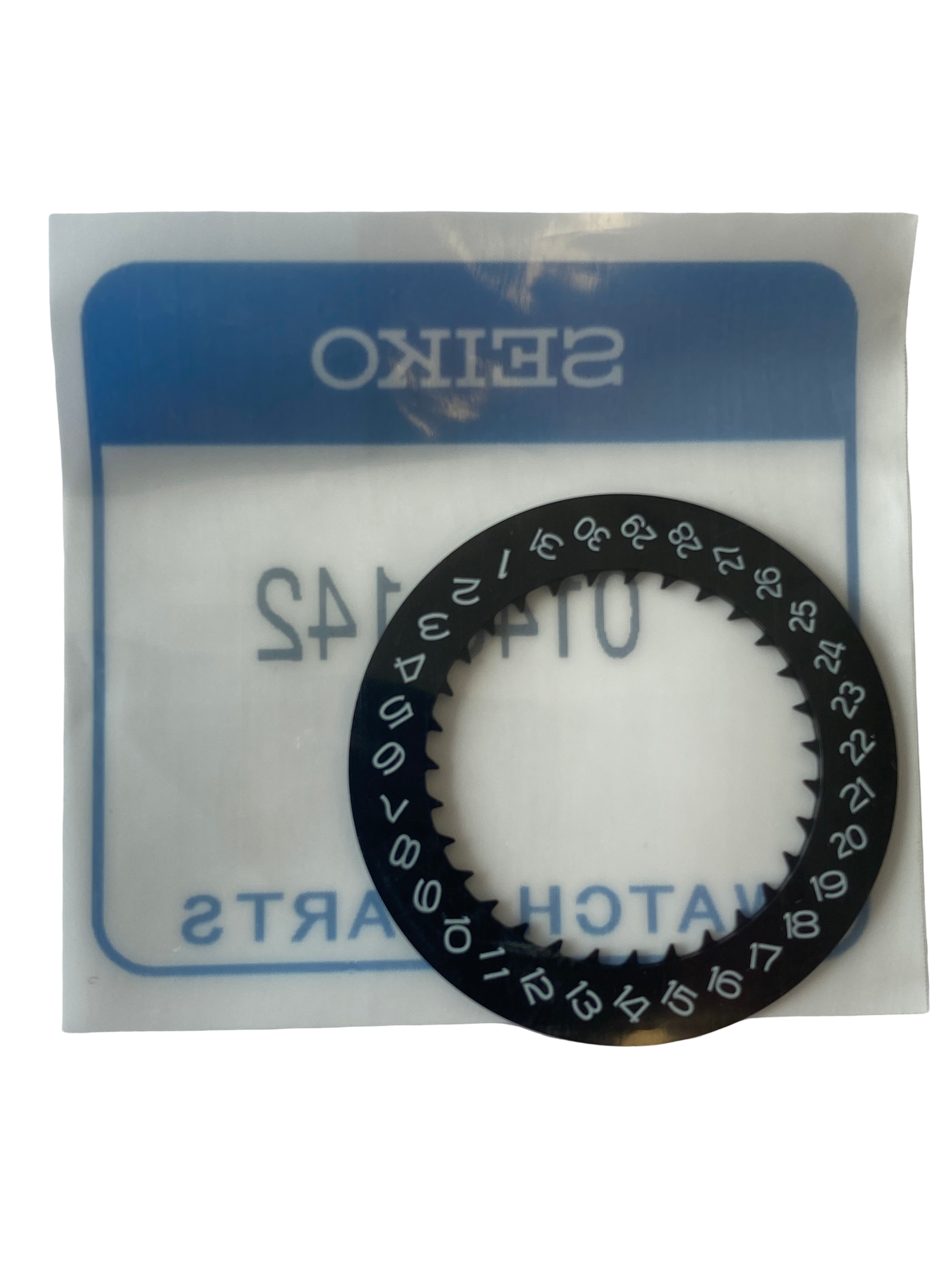 Seiko 0148142 Date Wheel BLACK/white 4R35, 6R35, 6R54 & 6R55