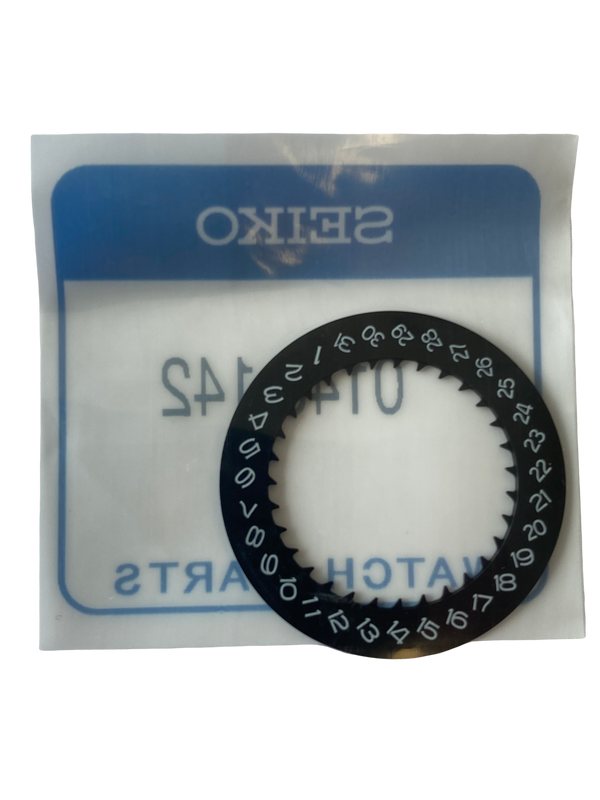 Seiko 0148142 Datumscheibe SCHWARZ/weiß 4R35, 6R35, 6R54 & 6R55