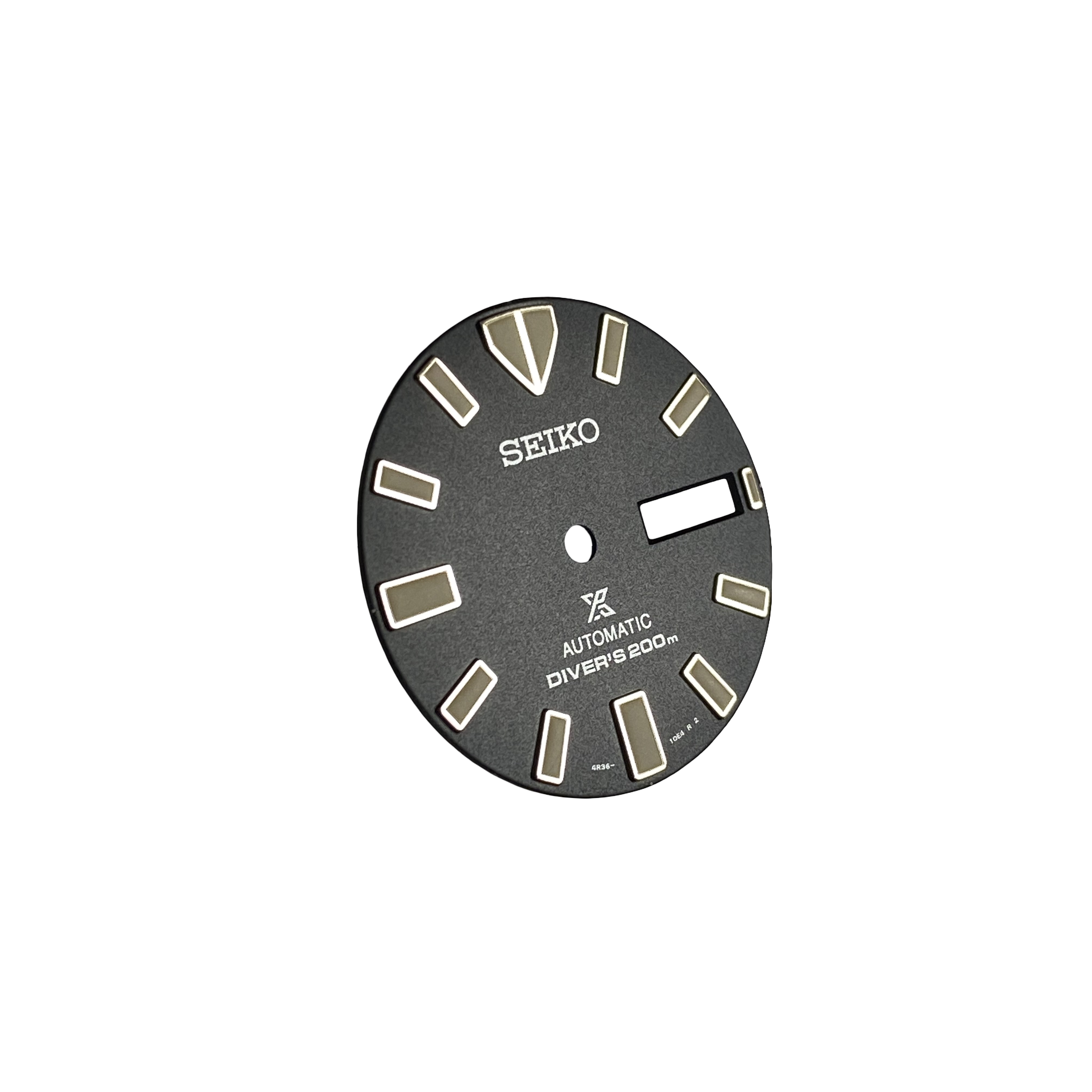 Seiko 4R3610E4XB13 Mostrador SRPD27K1 / SBDY035 - 4R36-11C0 Prospex SEA Monster Carvão escuro