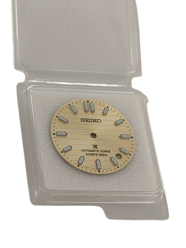 Seiko 6R5500J0XN13 Dial SPB481 / SBDC201 Prospex SEA 6R55-00J0 Creme