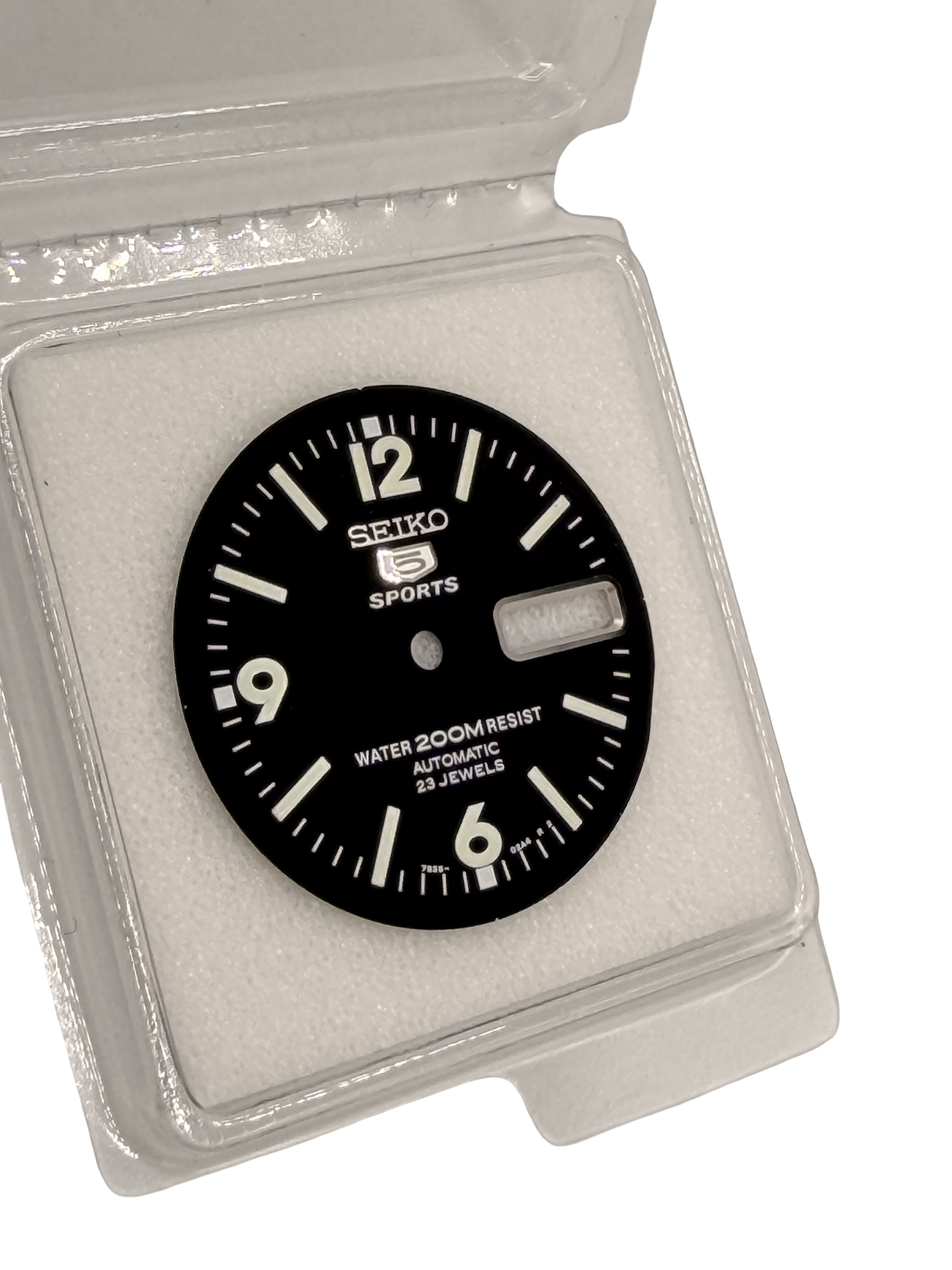 Dial for Seiko SKZ211 5 Sports Atlas Landshark 7S36 01E0, 01H0 Original