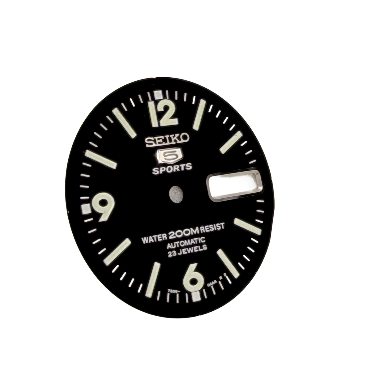 Seiko SKZ211K dial black Atlas