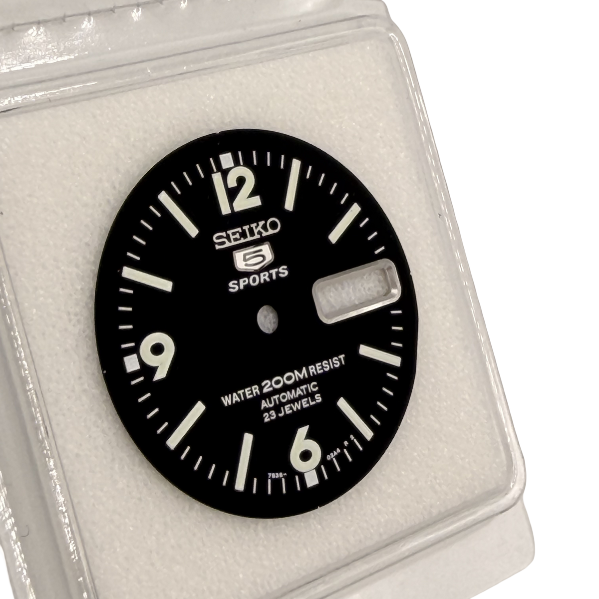 Seiko SKZ211K dial black Atlas