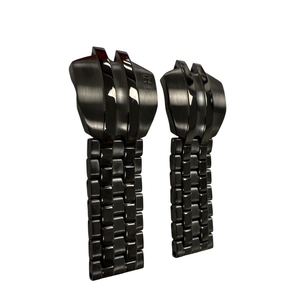 Banda de reloj Diesel DZ4084 acero inoxidable negro 20mm DZ 4084