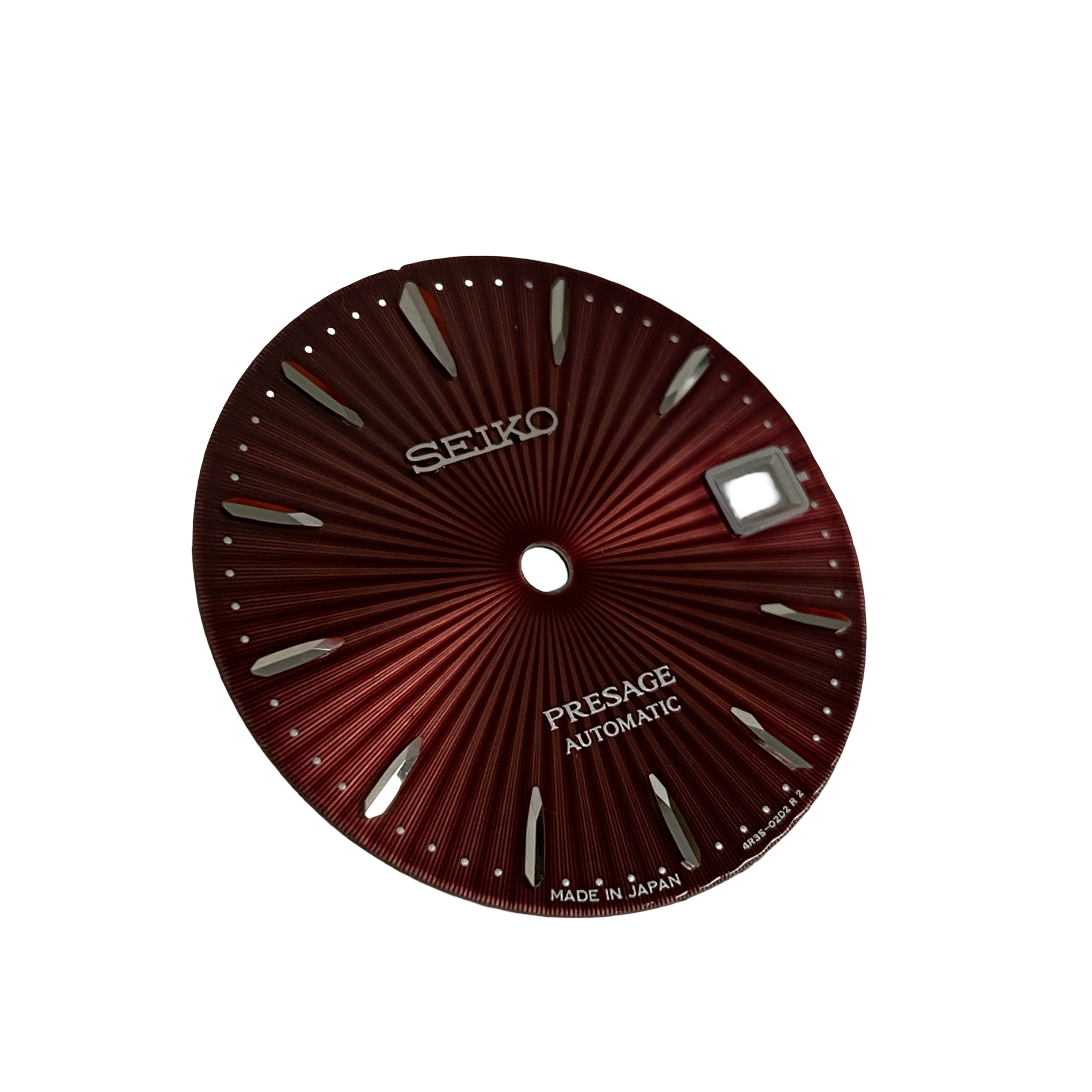 Seiko SRP853 Dial SRP853J1 & SRRY027 Presage Red 4R3502D2XR13