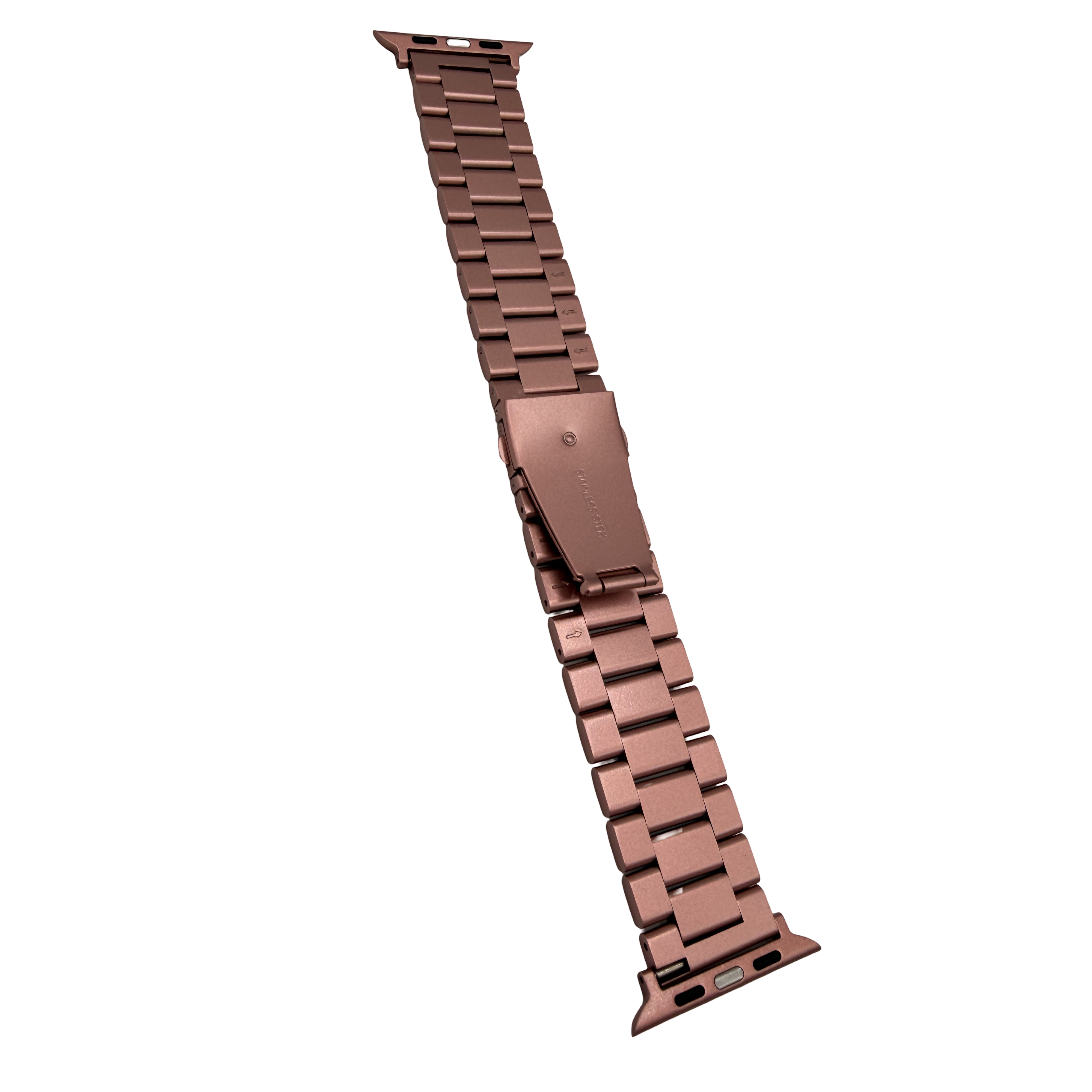Apple Watch Band Pink Stainless Steel – Series 11, 10, 9, 8, SE & Ultra