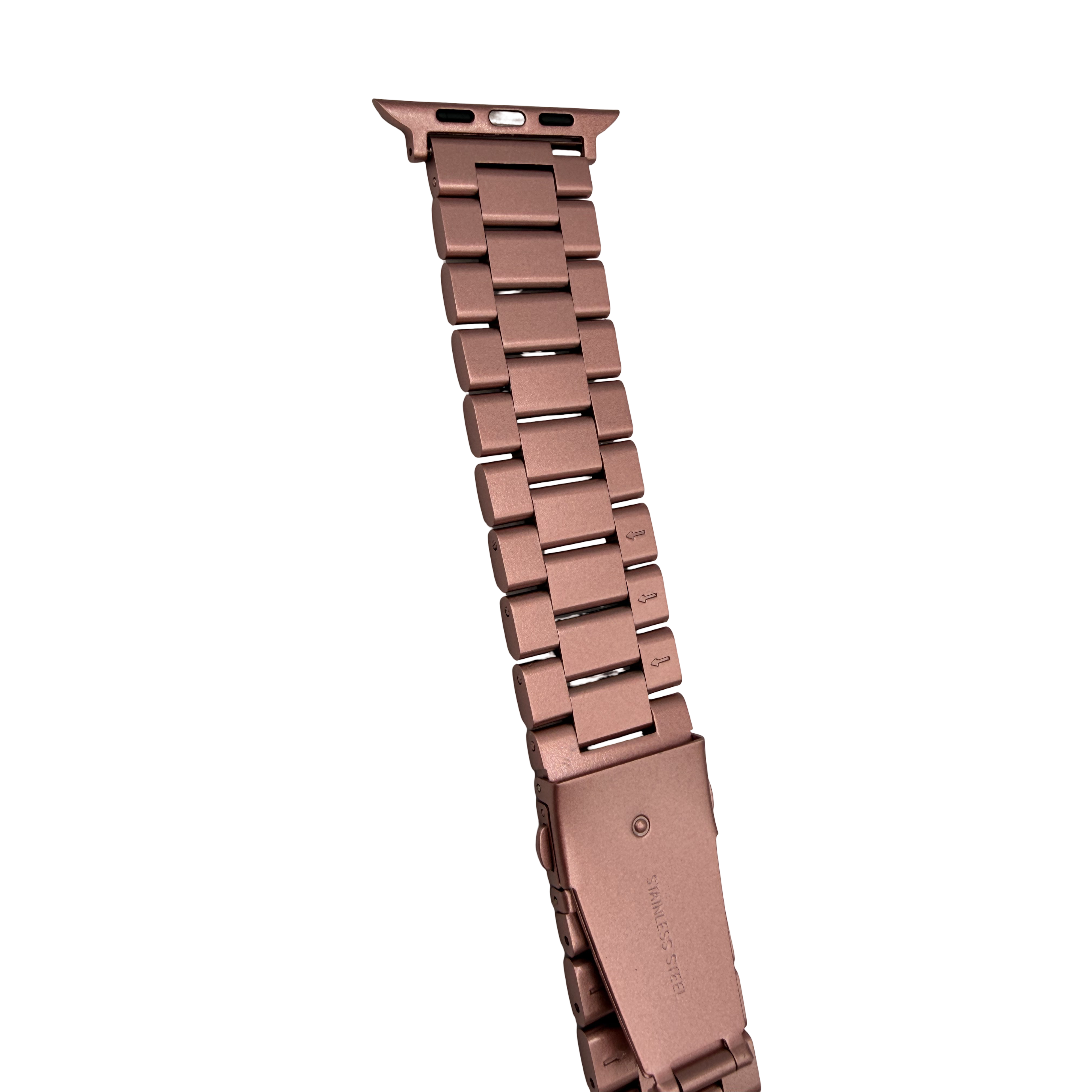 Apple Watch Band Pink Stainless Steel – Series 11, 10, 9, 8, SE & Ultra