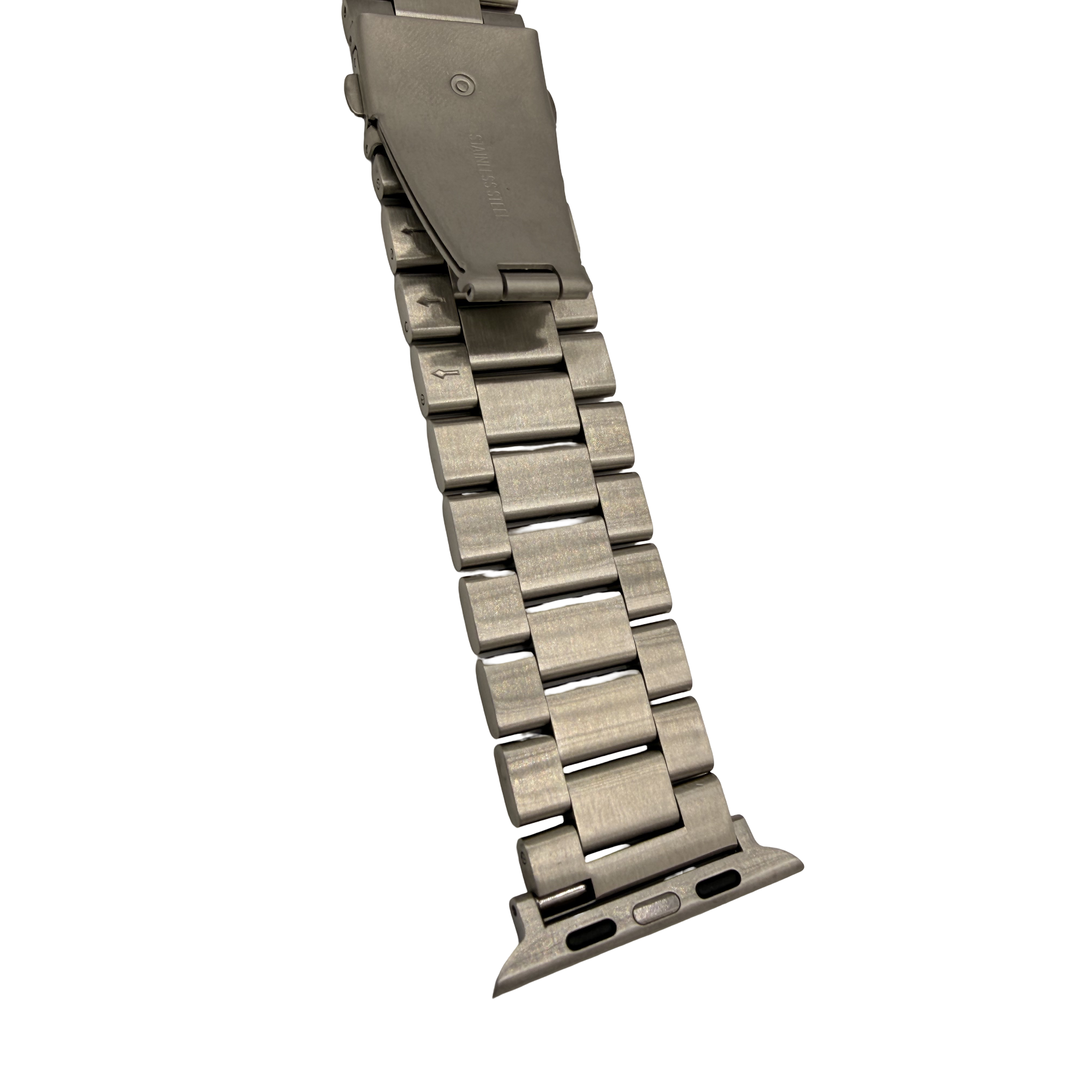 Apple Watch Band Silver Stainless Steel – Series 11, 10, 9, 8, SE & Ultra