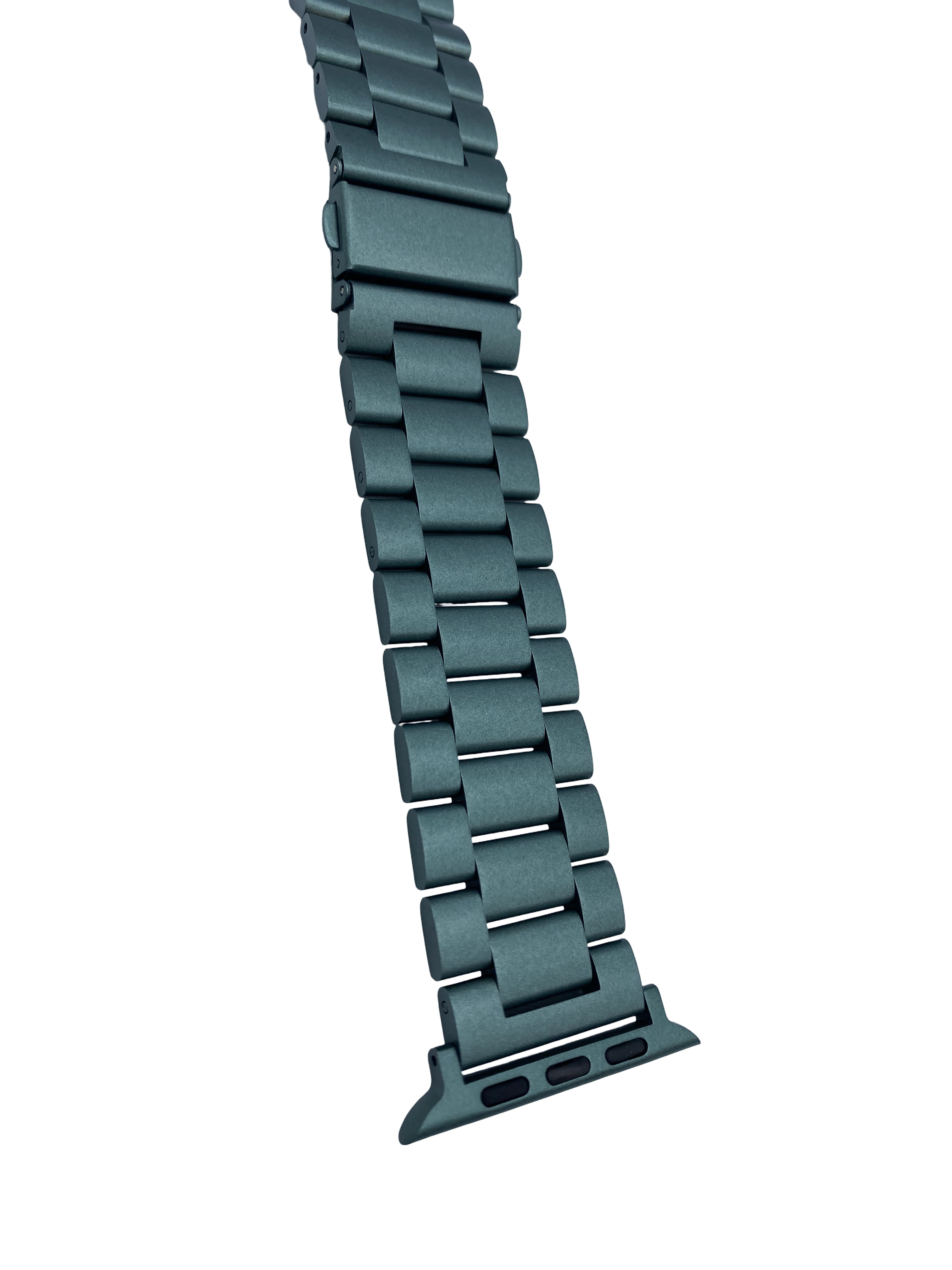 STRPZ® Apple Watch Band – Army Green Stainless Steel – Watch Series, SE & Ultra