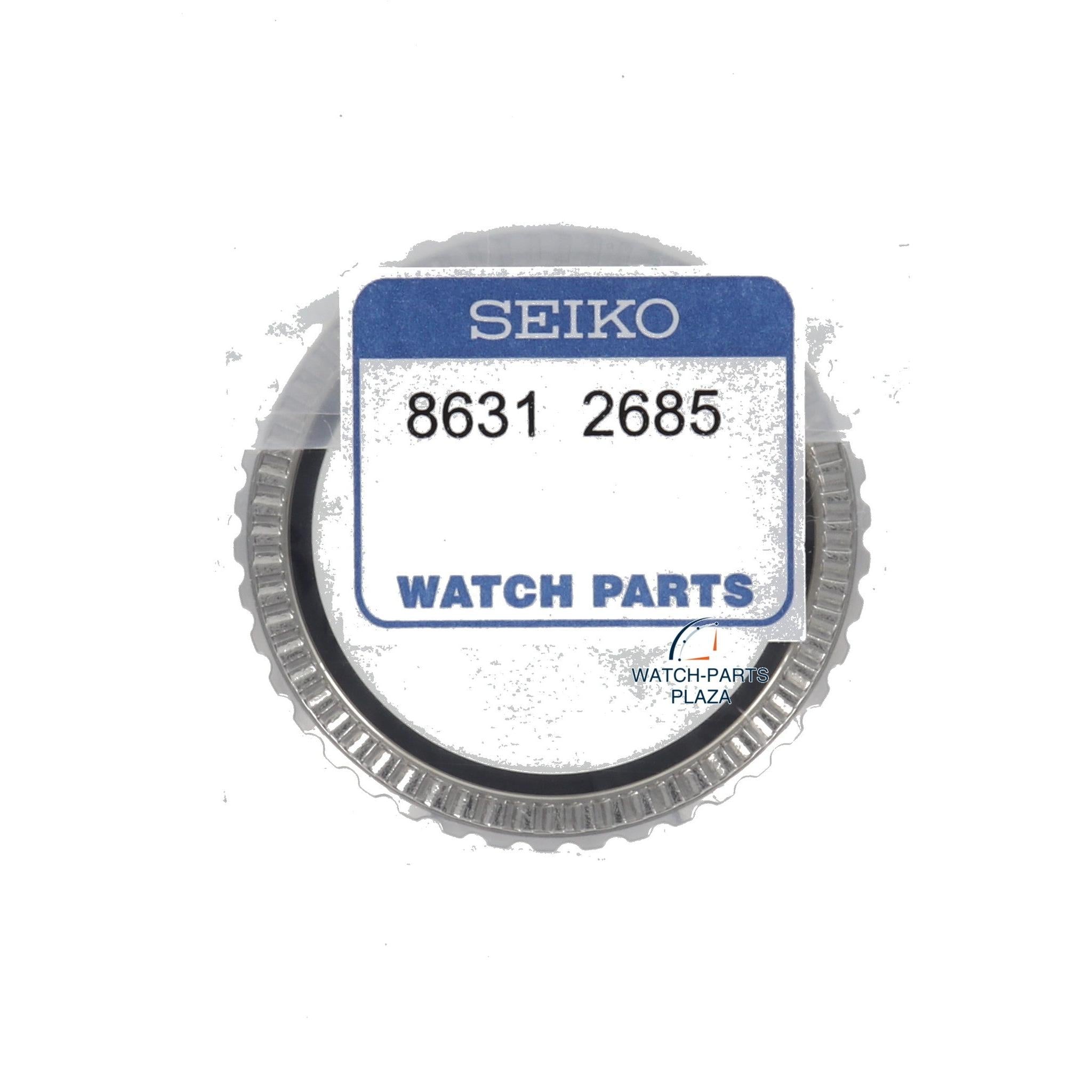 Bezel Seiko 7T62 - 0CV0, 7T32 - 7G20 / 7G30 steel SDWE25P1, SDWE23, SNA225 original - Watch Plaza