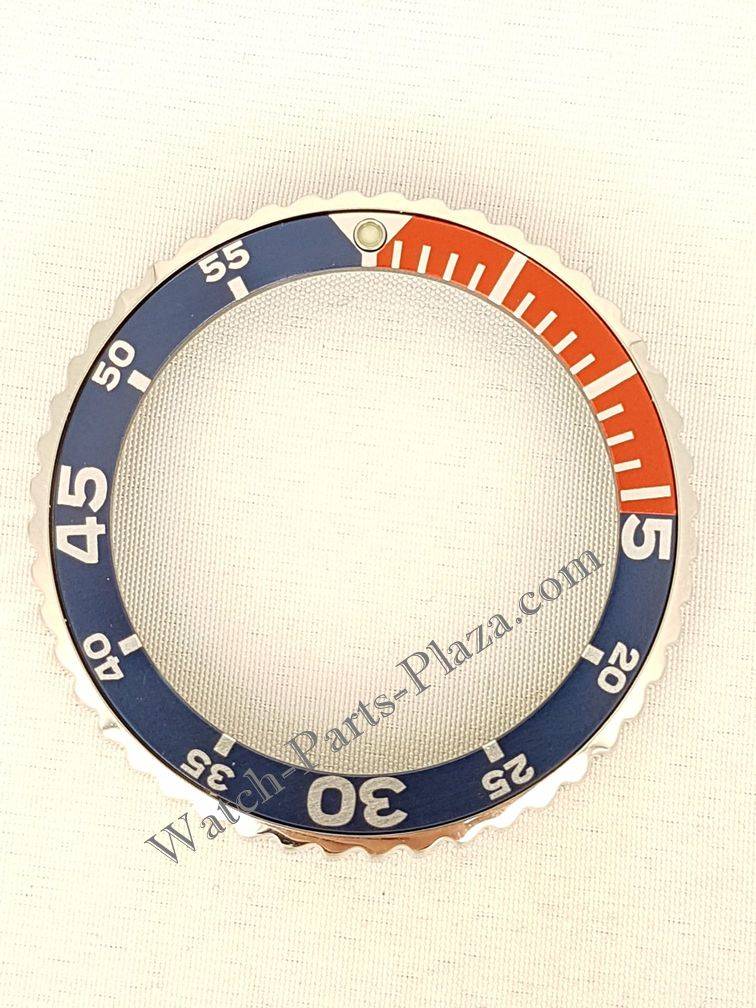 Bezel Seiko Kinetic 5M62 - 0A10 / 0A19 pepsi ring SKA051P1 / SKA299P9 red & blue - Watch Plaza