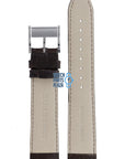 Burberry BU1202 Watch Band BU - 1202 Brown Leather 20 mm - Watch Plaza