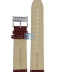 Burberry BU1213 Watch Band BU - 1213 Brown Leather 22 mm - Watch Plaza