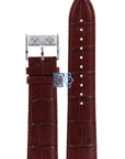 Burberry BU1213 Watch Band BU - 1213 Brown Leather 22 mm - Watch Plaza