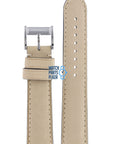 Burberry BU1552 Watch Band BU - 1552 Beige Leather 20 mm - Watch Plaza