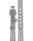 Burberry BU3005 Watch Band BU - 3005 Grey Stainless Steel 16 mm - Watch Plaza