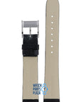 Burberry BU4200 Watch Band BU - 4200 Black Leather 17 mm - Watch Plaza