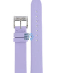 Burberry BU4511 Watch Band BU - 4511 - LILA Purple Leather 17 mm - Watch Plaza