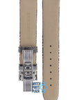 Burberry BU4512 Watch Band BU - 4512 - GREY Grey Leather & Textile 17 mm - Watch Plaza