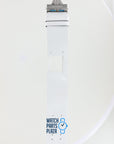 Burberry BU4650 Watch Band BU - 4650 White Leather 30 mm - Watch Plaza