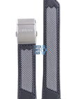 Citizen AS2020 - 02E & BJ7017 - 09E Nighthawk Watch Band 59 - T50240 Grey Leather 22 mm Eco - Drive - Watch Plaza