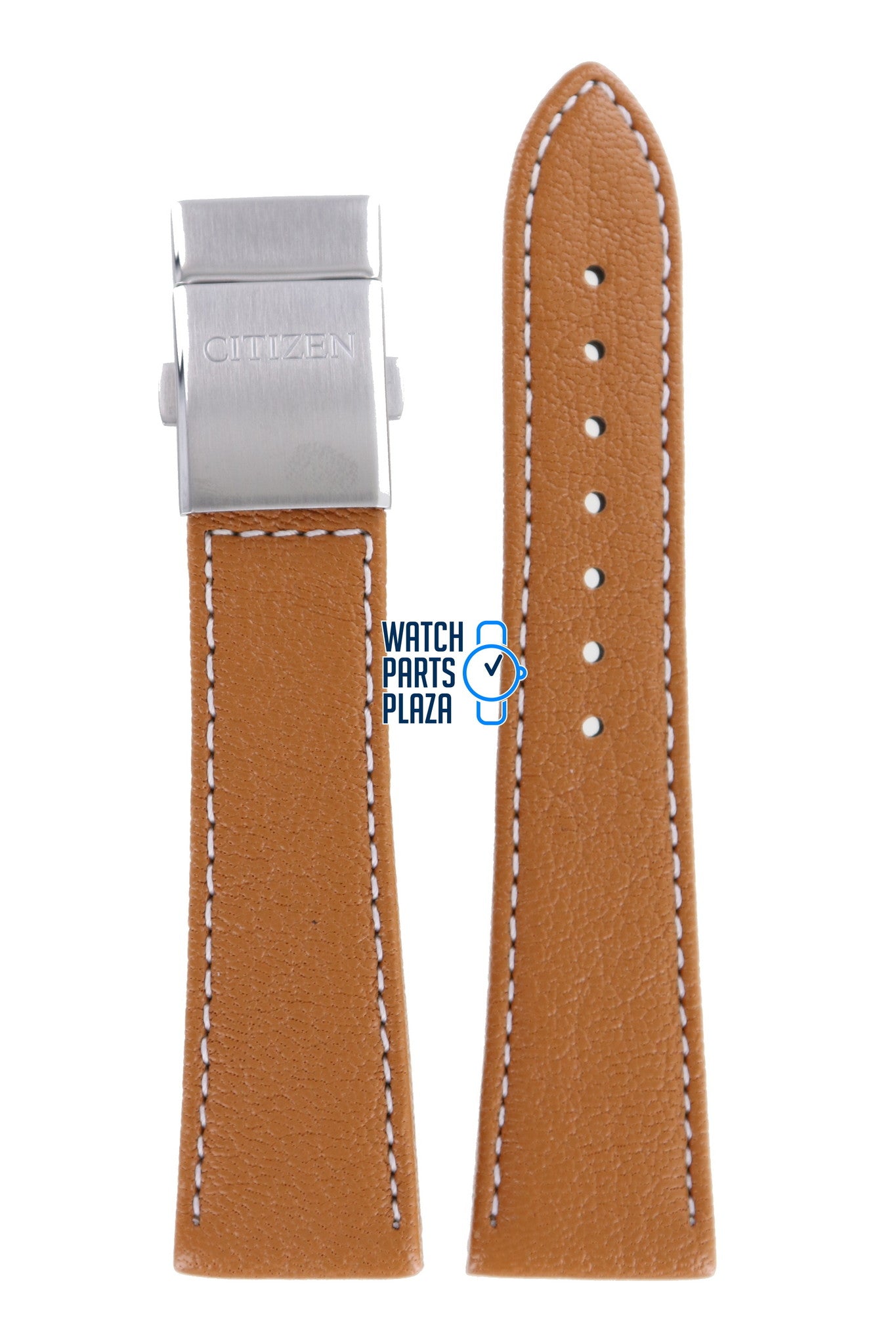 Citizen AS4020, AS4021 & CB5860 Promaster Sky Watch Band 59 - S52167 Brown Leather 23 mm Eco - Drive - Watch Plaza