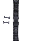 Citizen AT4007 - 54E & AT4108 - 57E Perpetual Calendar Radio Watch Band 59 - S05420 Black Stainless Steel 24 mm Eco - Drive - Watch Plaza