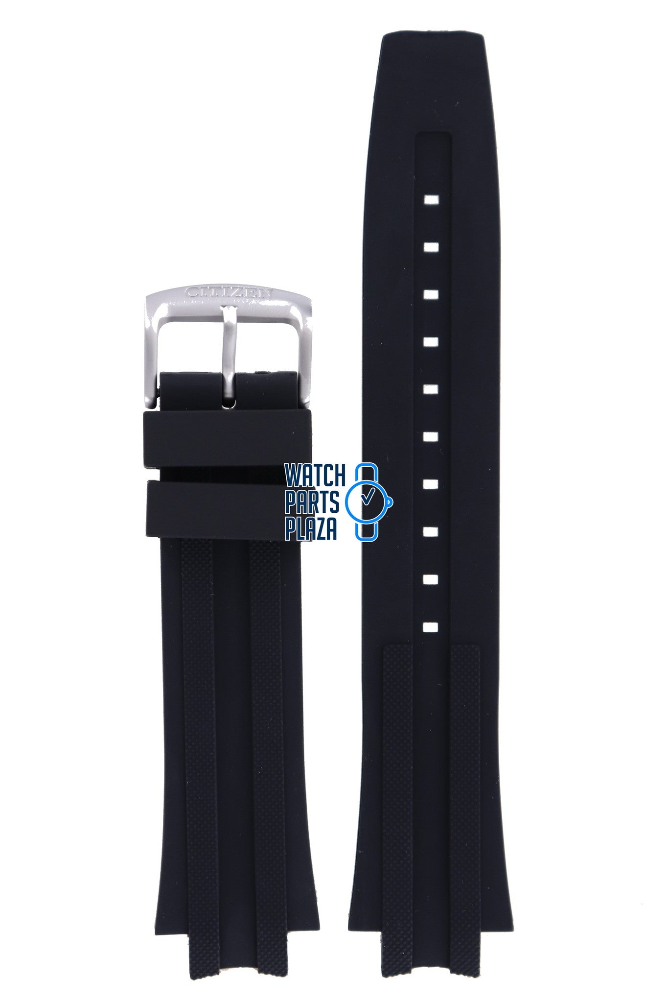 Citizen BM6900 & CA0200 Super Titanium Watch Band 59 - S52331 Black Silicone 14 mm Eco - Drive - Watch Plaza