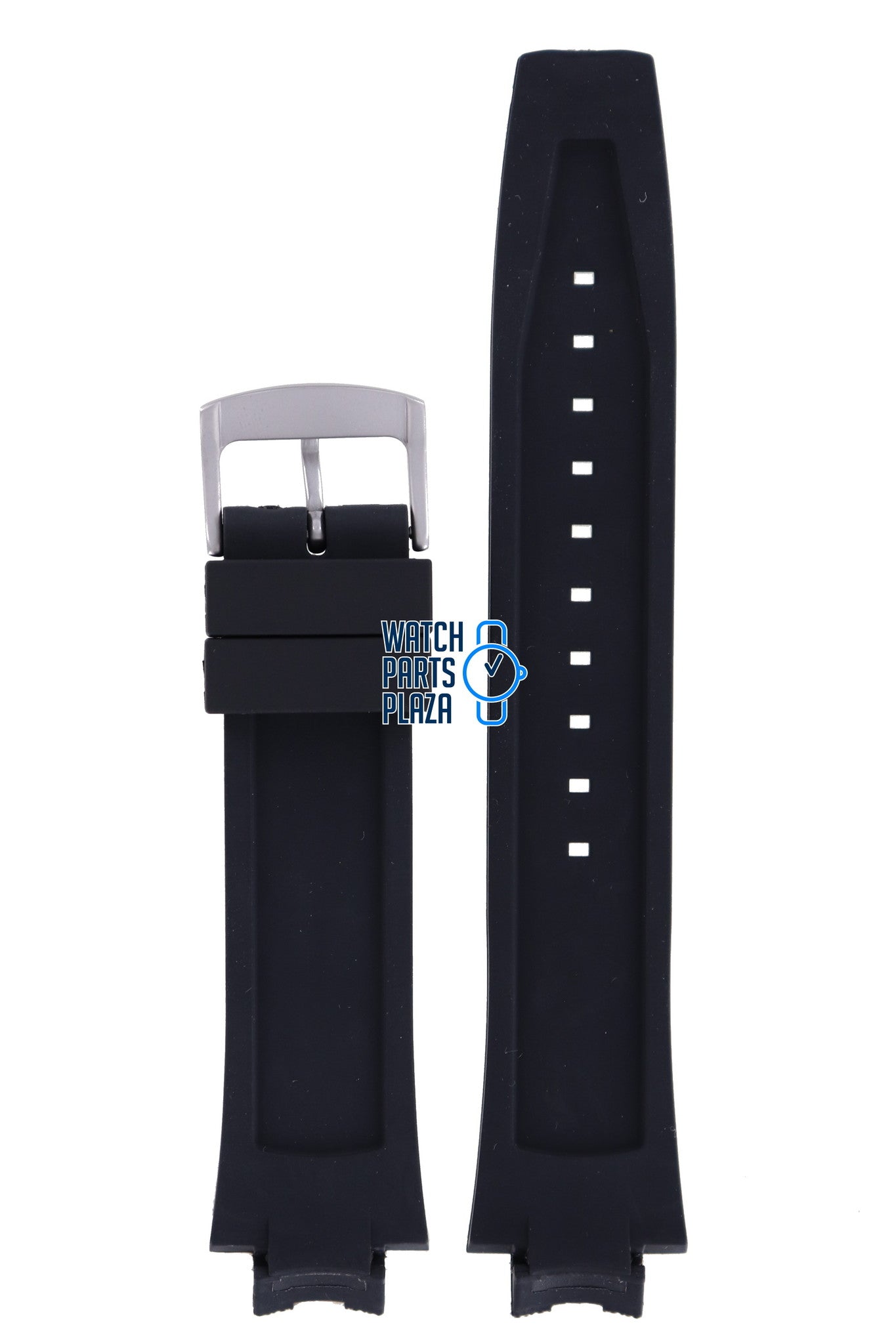 Citizen BM6900 & CA0200 Super Titanium Watch Band 59 - S52331 Black Silicone 14 mm Eco - Drive - Watch Plaza