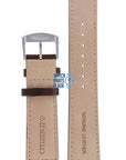 Citizen BM8470 - 03A & BM8470 - 03AE Watch Band 59 - S52650 Brown Leather 22 mm Eco - Drive - Watch Plaza