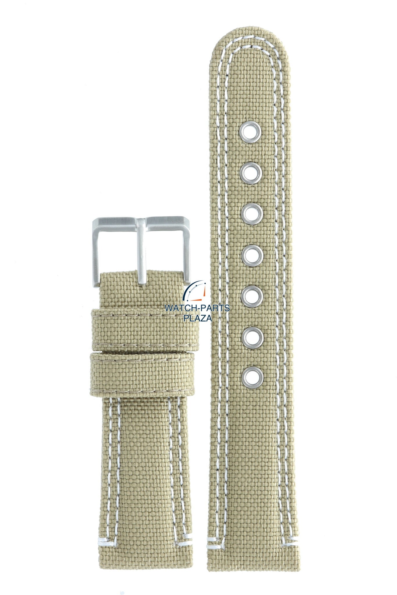 Citizen BM8476 - 23E - S064783 Watch Band 59 - S52649 Beige Textile 22 mm Eco - Drive - Watch Plaza