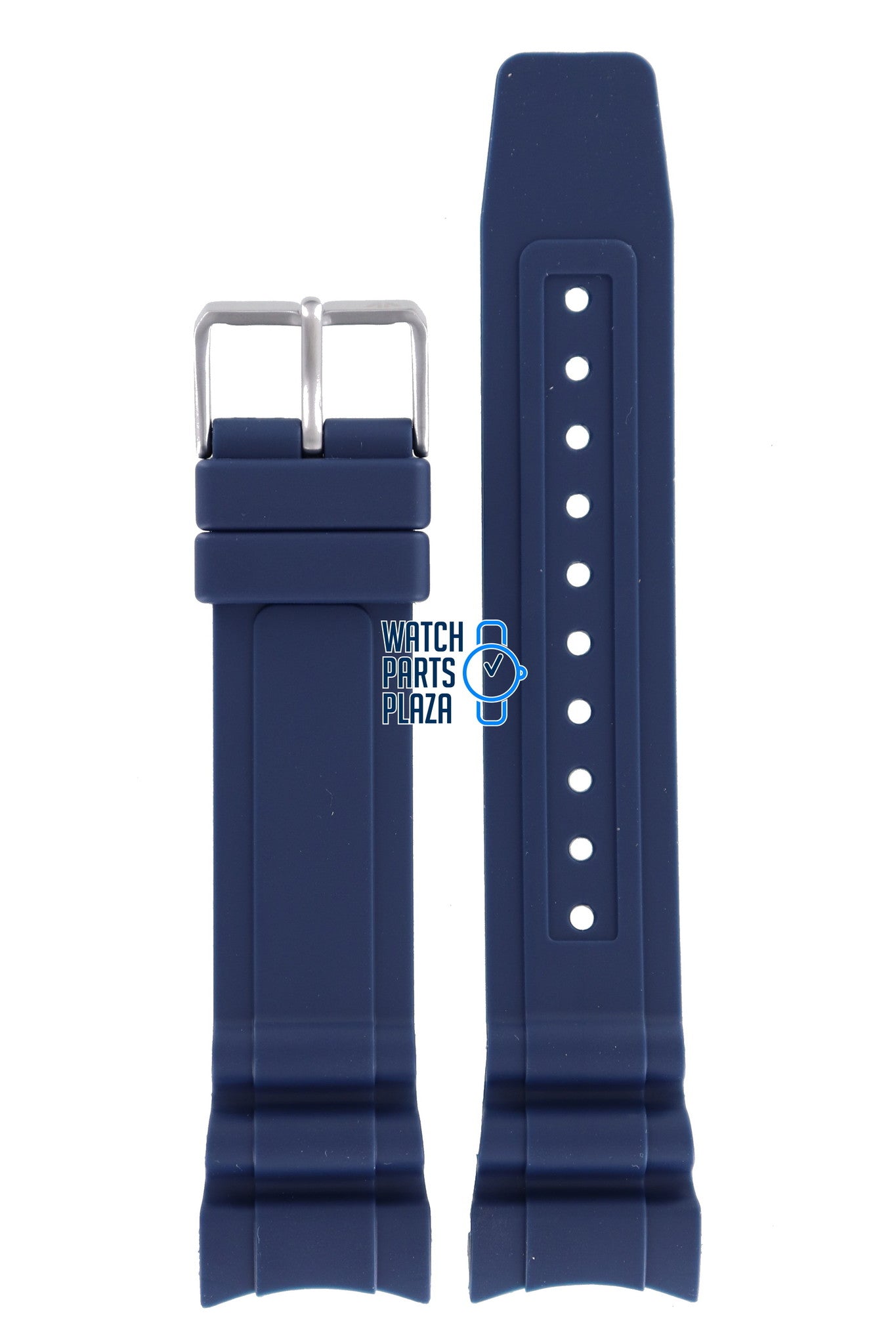 Citizen BN0100 - 34L Watch Band 59 - S52733 Blue Silicone 23 mm Promaster - Watch Plaza