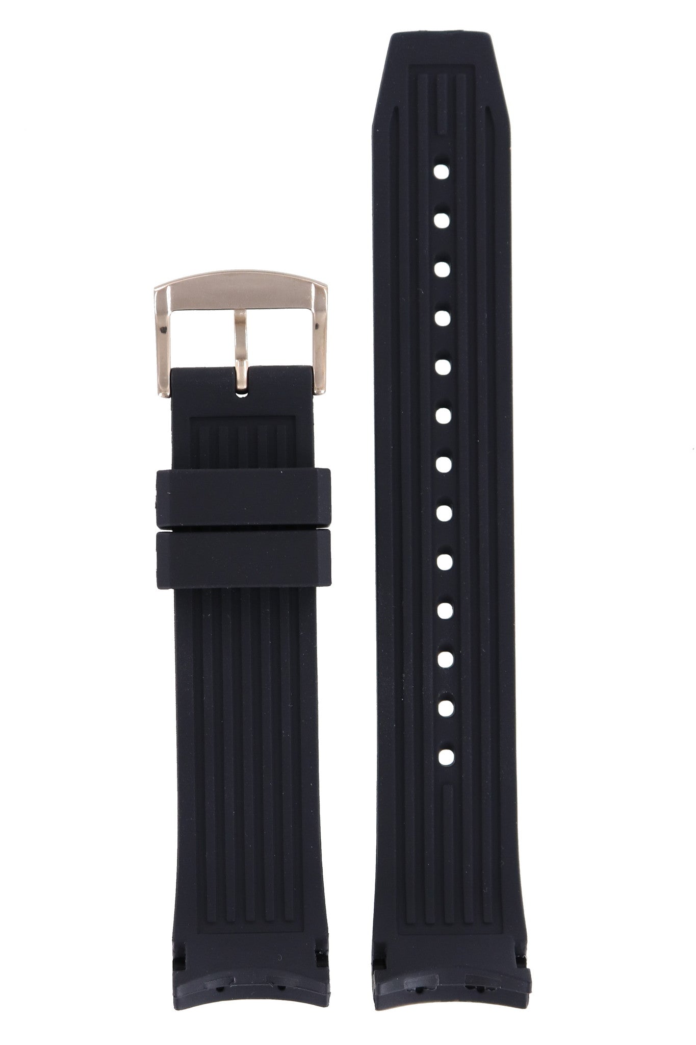 Citizen BN0193 - 09E & BN0193 - 17E - E168 - S111528 Watch Band 59 - S53773 Black Silicone 22 mm Promaster - Watch Plaza