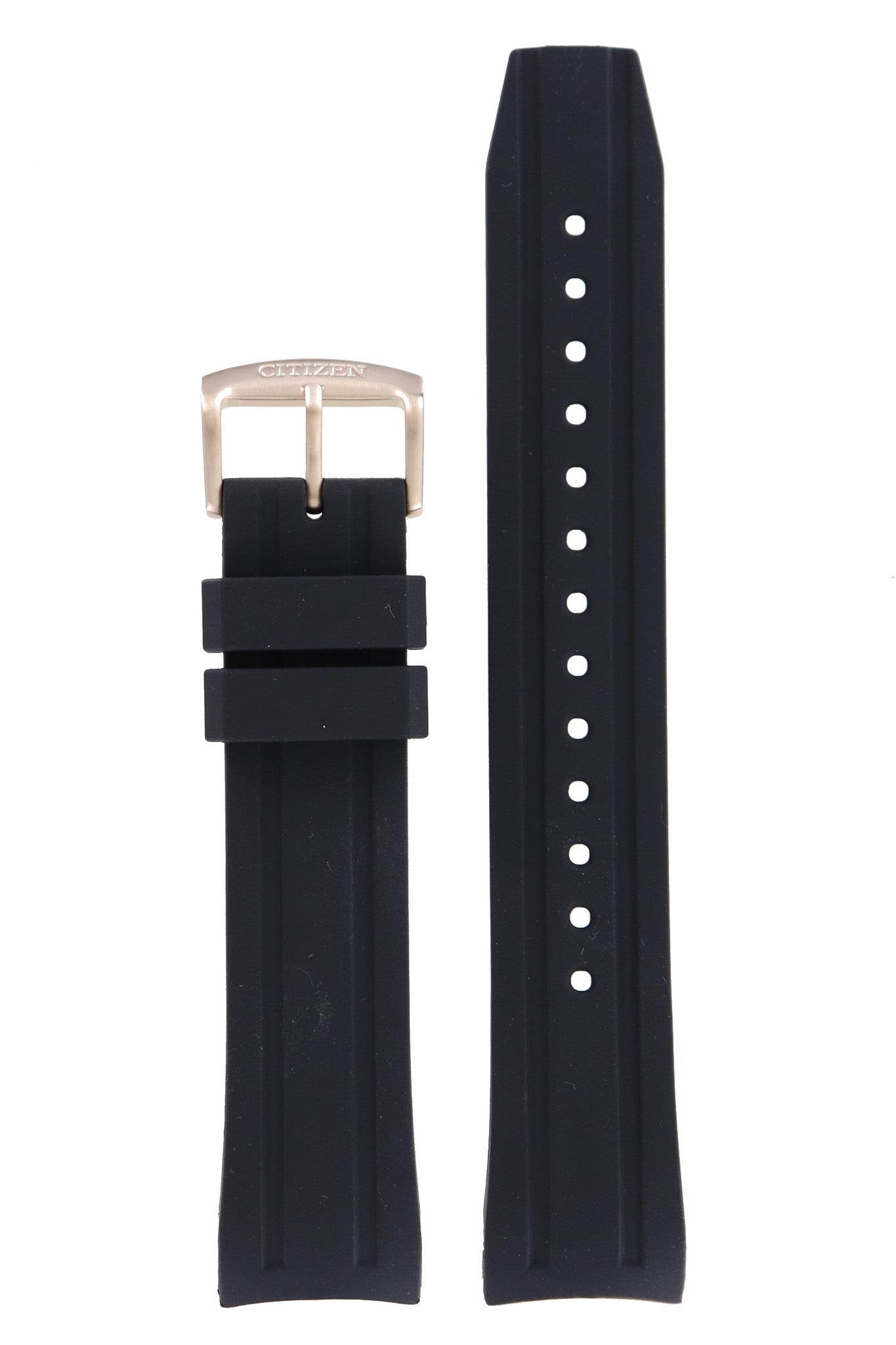 Citizen BN0193 - 09E & BN0193 - 17E - E168 - S111528 Watch Band 59 - S53773 Black Silicone 22 mm Promaster - Watch Plaza